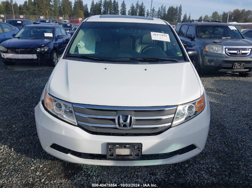 2013 Honda Odyssey Ex-L VIN: 5FNRL5H63DB009142 Lot: 40475854