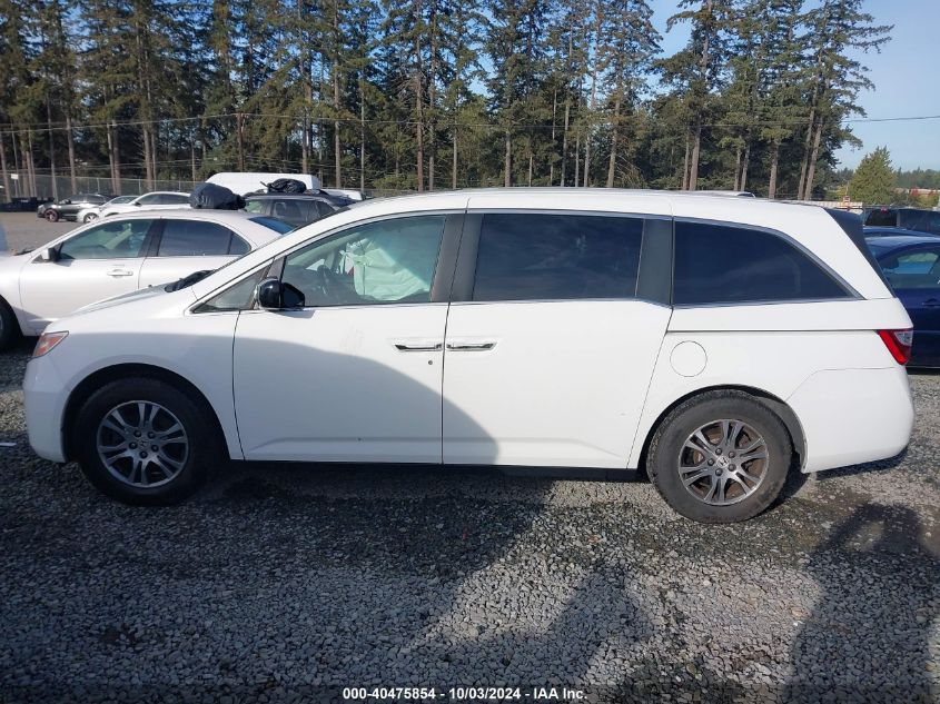 2013 Honda Odyssey Ex-L VIN: 5FNRL5H63DB009142 Lot: 40475854