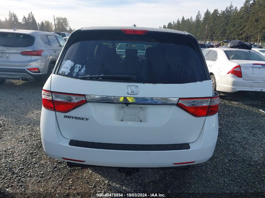 2013 Honda Odyssey Ex-L VIN: 5FNRL5H63DB009142 Lot: 40475854