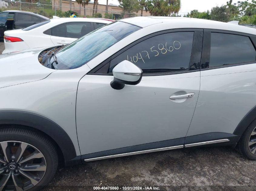 2019 Mazda Cx-3 Grand Touring VIN: JM1DKDD7XK1445837 Lot: 40475860