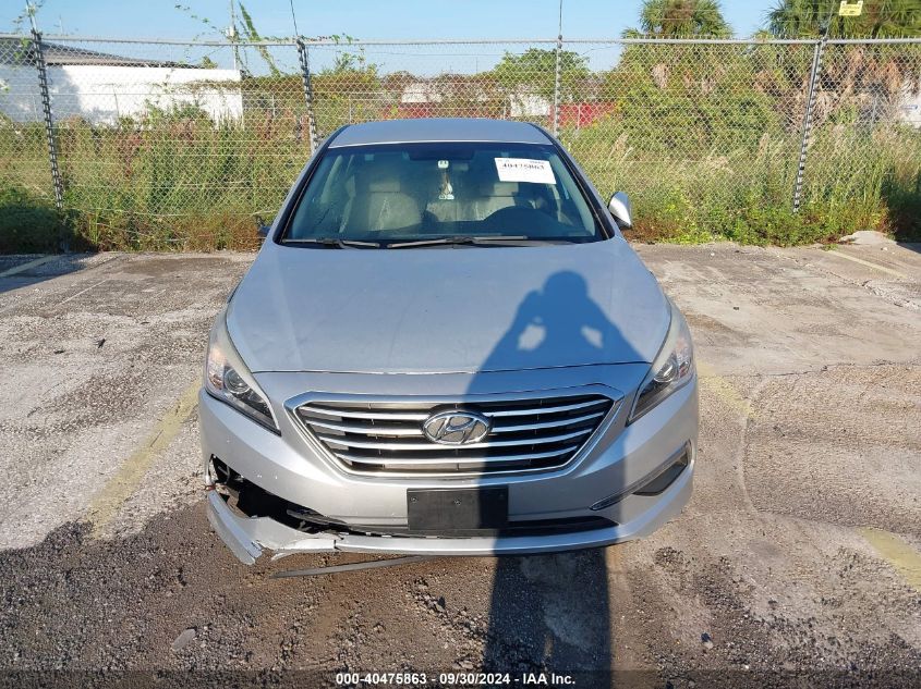 5NPE24AF9FH232148 2015 Hyundai Sonata Se