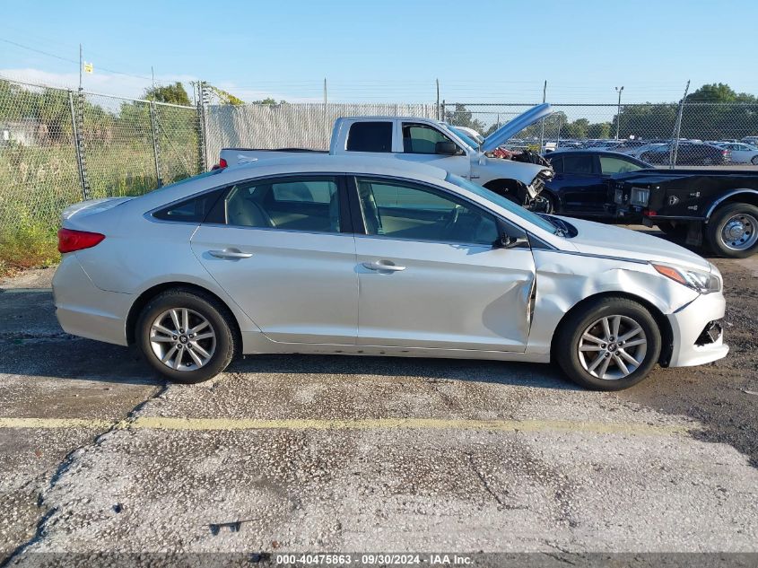 5NPE24AF9FH232148 2015 Hyundai Sonata Se