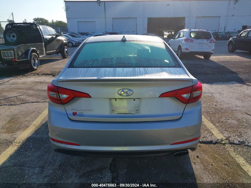 5NPE24AF9FH232148 2015 Hyundai Sonata Se