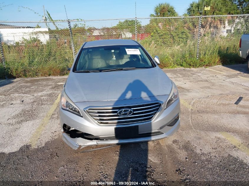 5NPE24AF9FH232148 2015 Hyundai Sonata Se