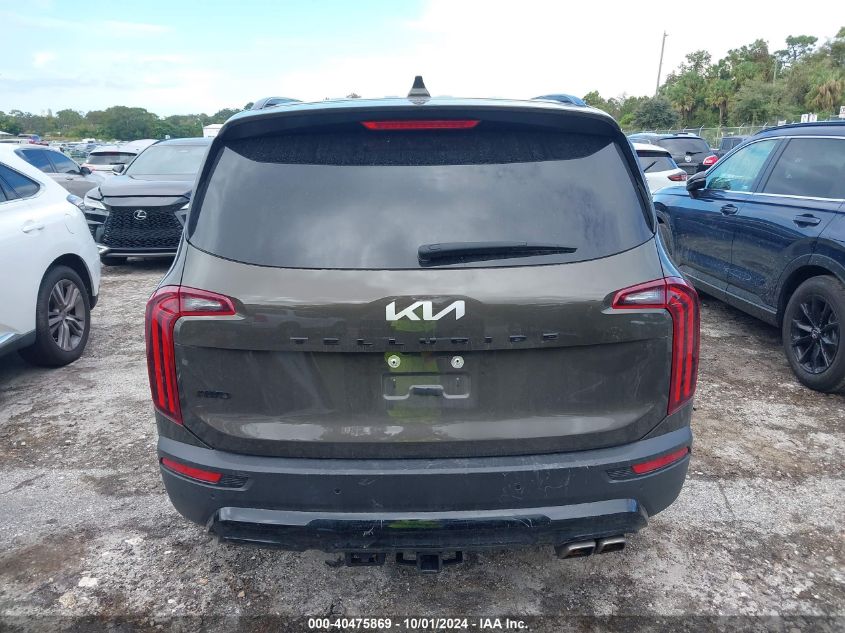 5XYP5DHC7NG296819 2022 Kia Telluride Sx