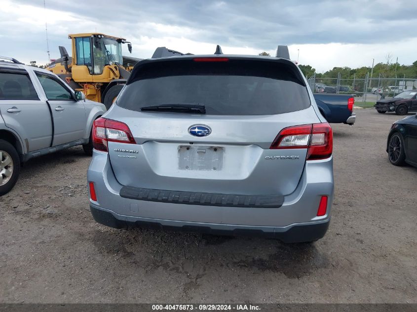 2016 Subaru Outback 2.5I Limited VIN: 4S4BSBNC8G3285519 Lot: 40475873