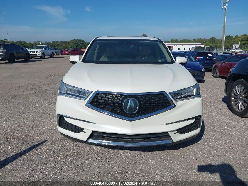 2019 Acura Mdx VIN: 5J8YD4H3XKL030851 Lot: 40475899