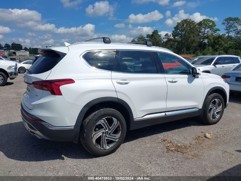 2022 Hyundai Santa Fe Sel VIN: 5NMS2DAJXNH453793 Lot: 40475933