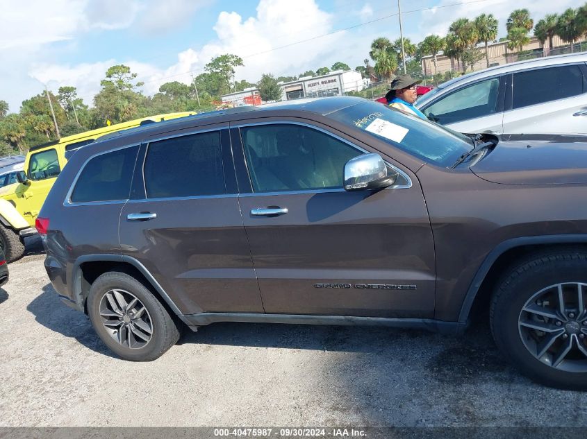 2018 Jeep Grand Cherokee Limited VIN: 1C4RJEBG7JC253408 Lot: 40475987