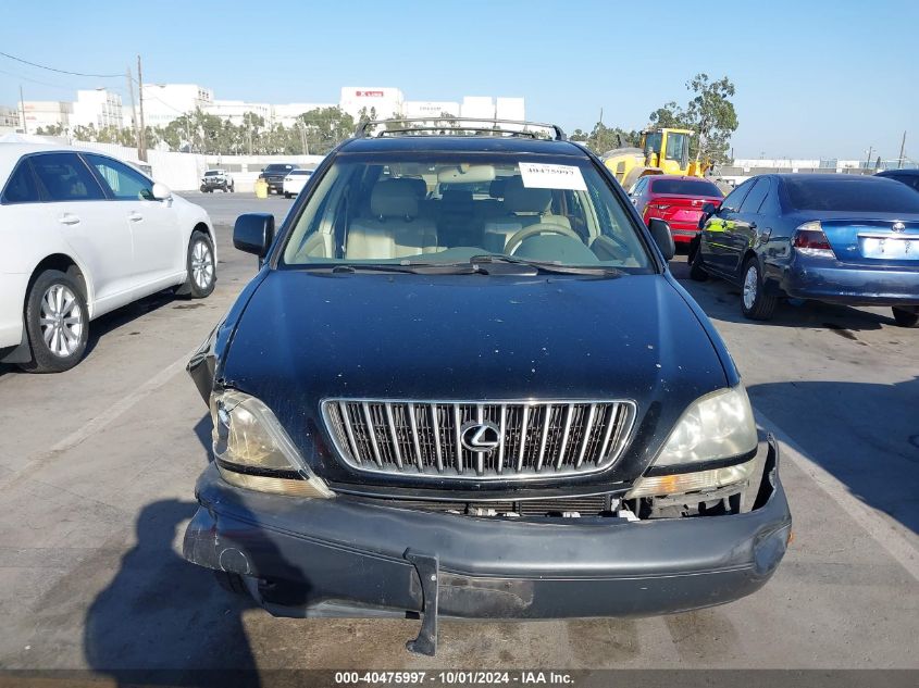 1999 Lexus Rx 300 VIN: JT6HF10U0X0015464 Lot: 40475997