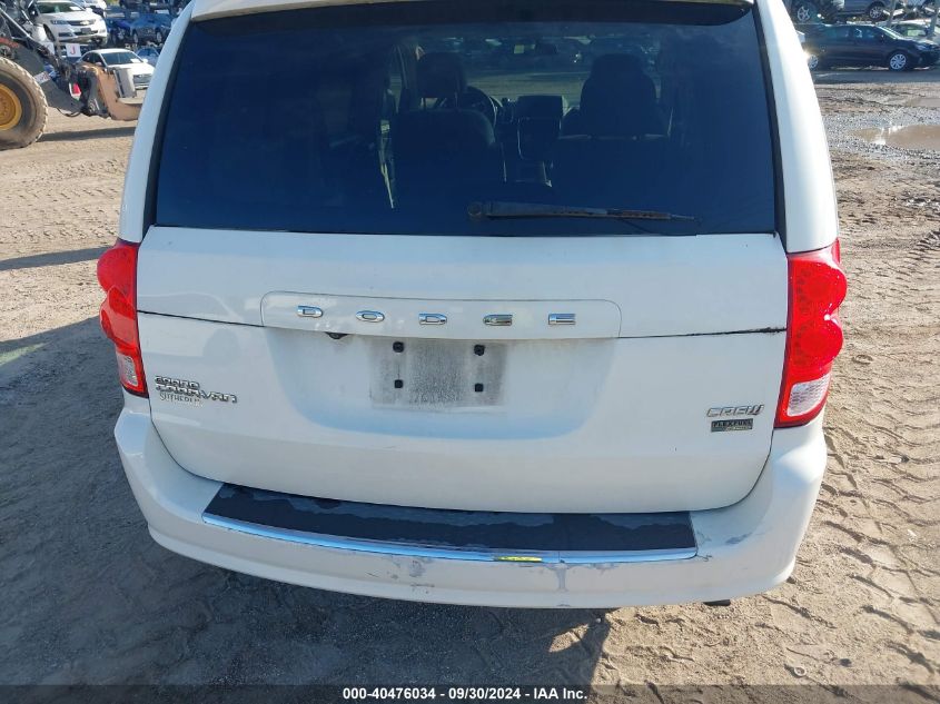 2011 Dodge Grand Caravan Crew VIN: 2D4RN5DG9BR688833 Lot: 40476034