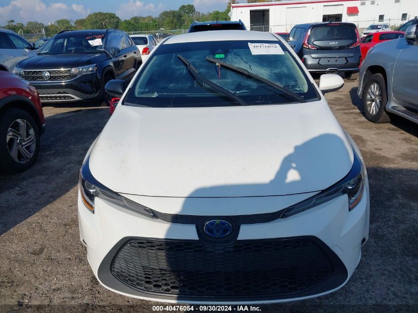 2021 Toyota Corolla Le VIN: JTDEAMDE8MJ032369 Lot: 40476054