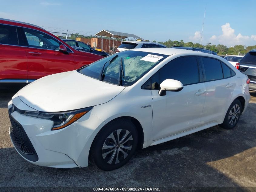 2021 Toyota Corolla Le VIN: JTDEAMDE8MJ032369 Lot: 40476054