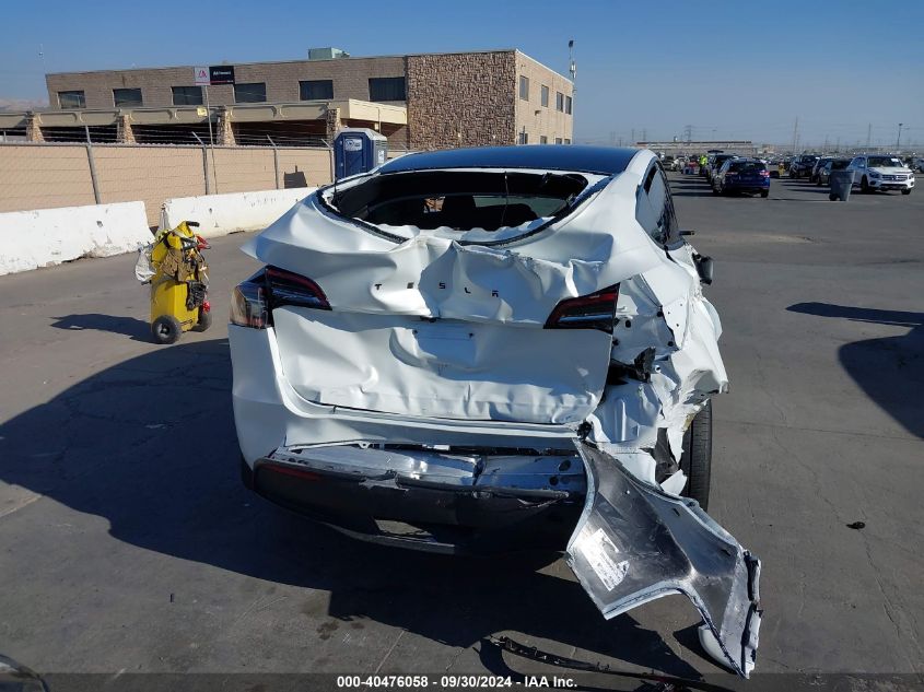 2023 Tesla Model Y Awd/Long Range Dual Motor All-Wheel Drive VIN: 7SAYGDEE2PA071528 Lot: 40476058