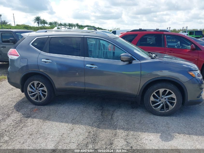 VIN 5N1AT2MV1FC925533 2015 Nissan Rogue, SL no.13