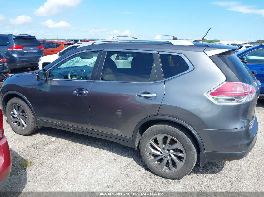 VIN 5N1AT2MV1FC925533 2015 Nissan Rogue, SL no.14