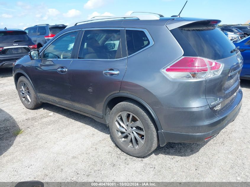 VIN 5N1AT2MV1FC925533 2015 Nissan Rogue, SL no.3