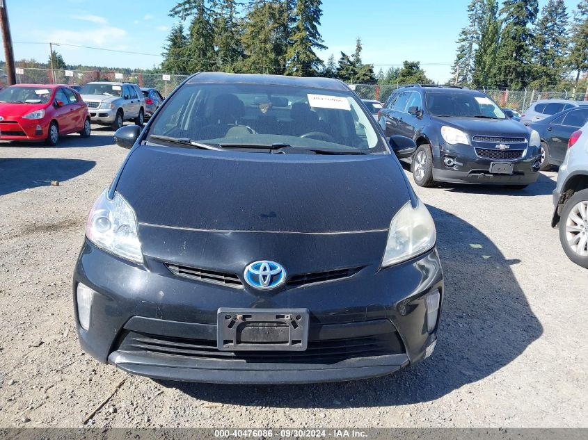 JTDKN3DU3E1751491 2014 Toyota Prius Two