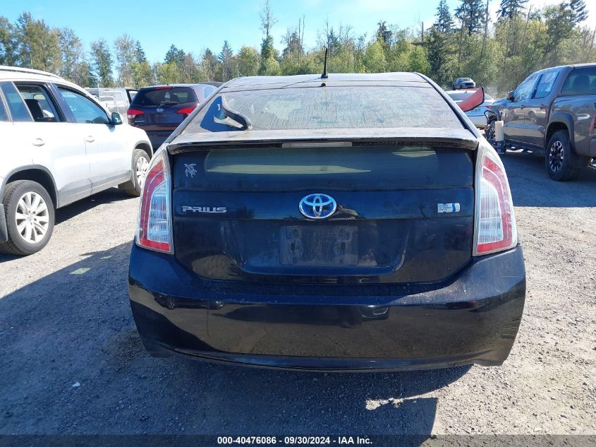 2014 Toyota Prius VIN: JTDKN3DU3E1751491 Lot: 40476086