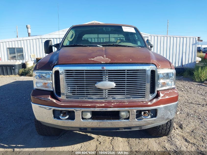 2006 Ford F-250 Lariat/Xl/Xlt VIN: 1FTSW21P96EB87040 Lot: 40476087