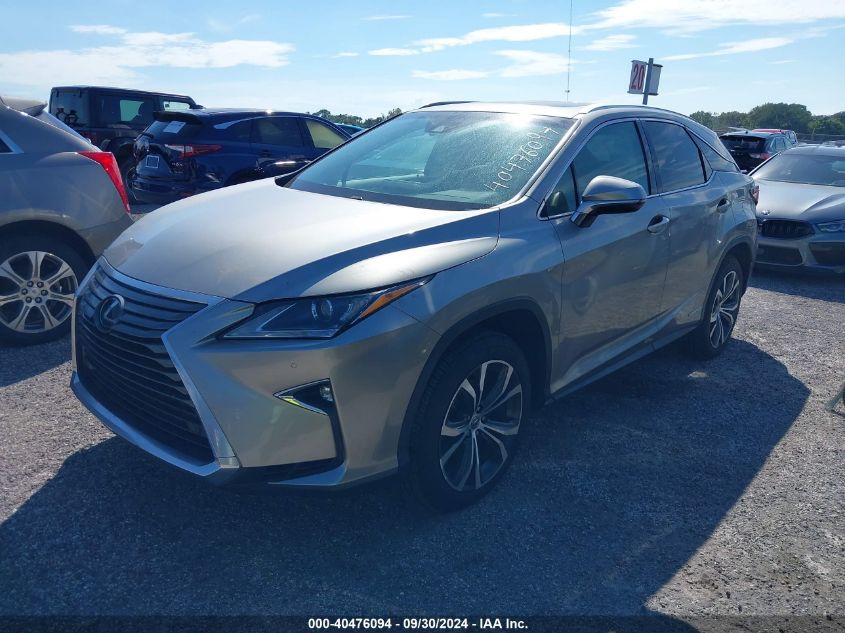 VIN 2T2BGMCA7HC016404 2017 Lexus RX, 450H no.2