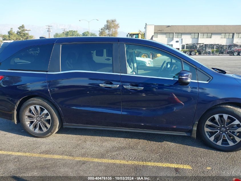 2024 Honda Odyssey Ex-L VIN: 5FNRL6H6XRB019311 Lot: 40476135