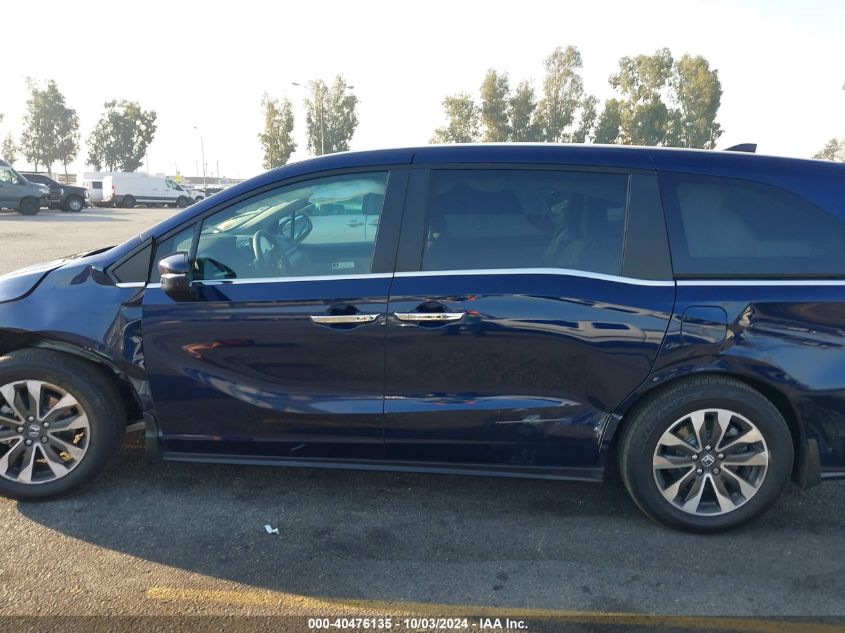 2024 Honda Odyssey Ex-L VIN: 5FNRL6H6XRB019311 Lot: 40476135