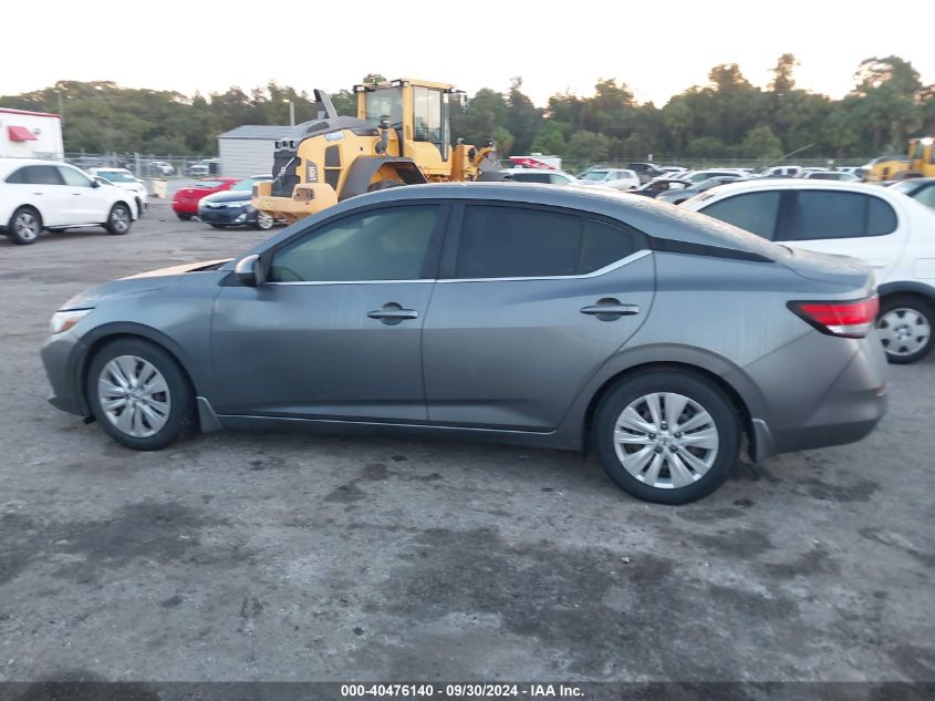 2020 Nissan Sentra S VIN: 3N1AB8BV9LY240229 Lot: 40476140