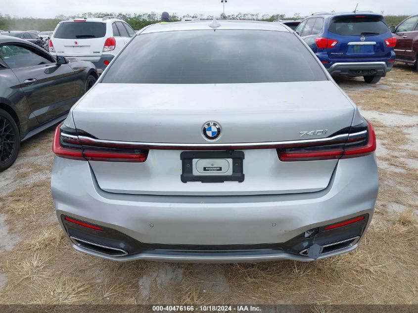 2020 BMW 740I - WBA7T2C05LCD26957