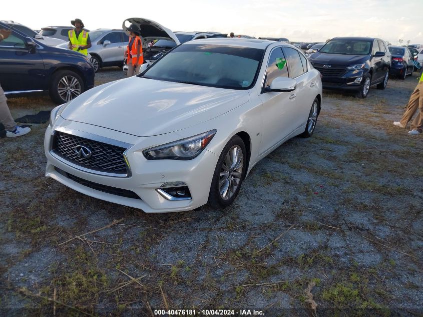 JN1EV7AP3KM516301 2019 Infiniti Q50 3.0T Luxe