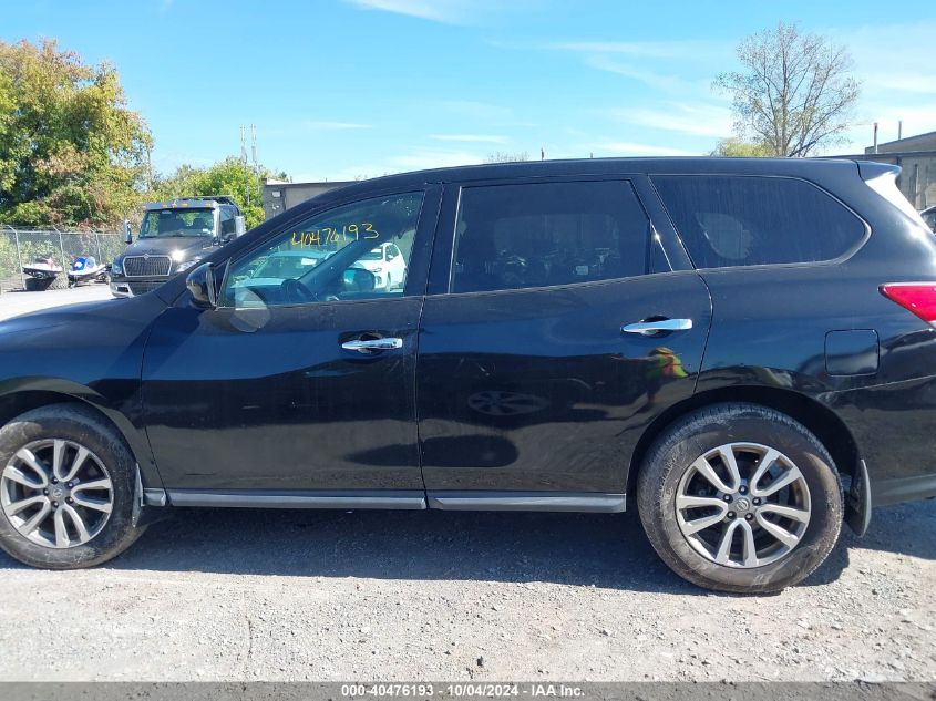 2014 Nissan Pathfinder S VIN: 5N1AR2MM0EC649916 Lot: 40476193