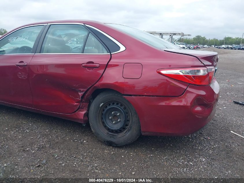 2016 Toyota Camry Le VIN: 4T1BF1FK0GU585909 Lot: 40476229