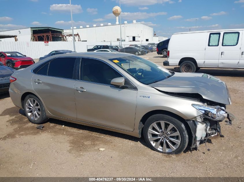 2016 Toyota Camry Hybrid Xle VIN: 4T1BD1FK7GU199901 Lot: 40476237