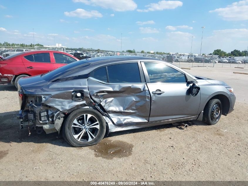 3N1AB8CV7NY262232 2022 Nissan Sentra Sv Xtronic Cvt