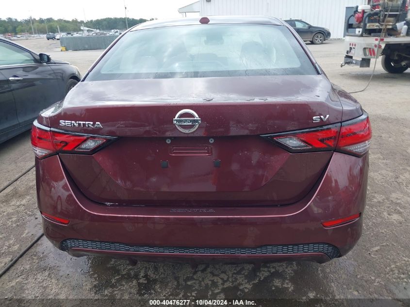 2020 Nissan Sentra Sv Xtronic Cvt VIN: 3N1AB8CV5LY292097 Lot: 40476277