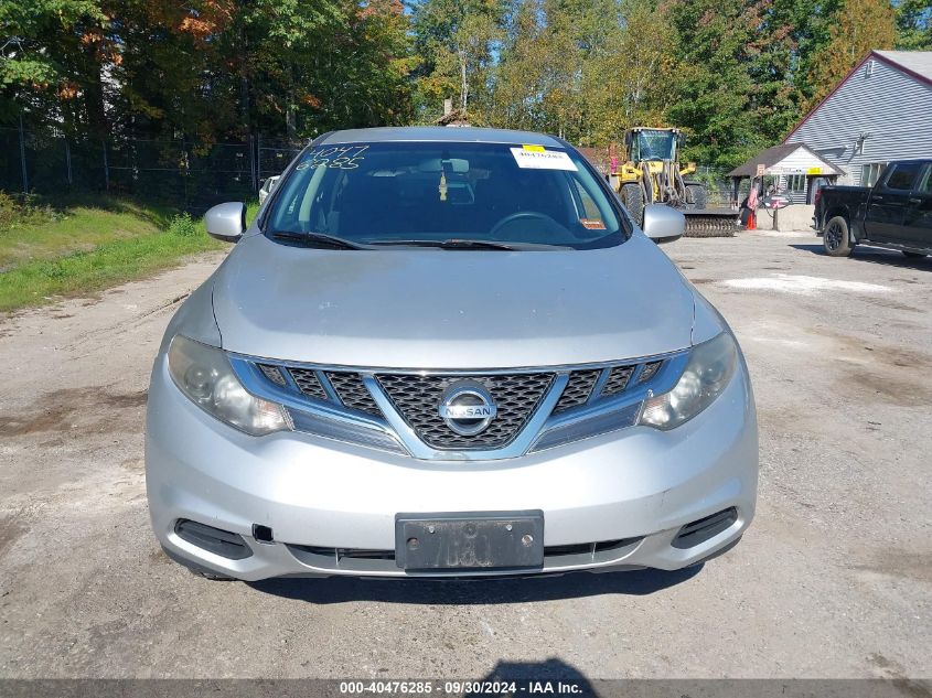 2011 Nissan Murano S VIN: JN8AZ1MW3BW150994 Lot: 40476285