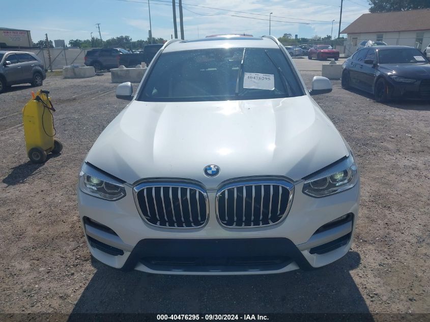 5UXTY5C08M9G33038 2021 BMW X3 xDrive30I