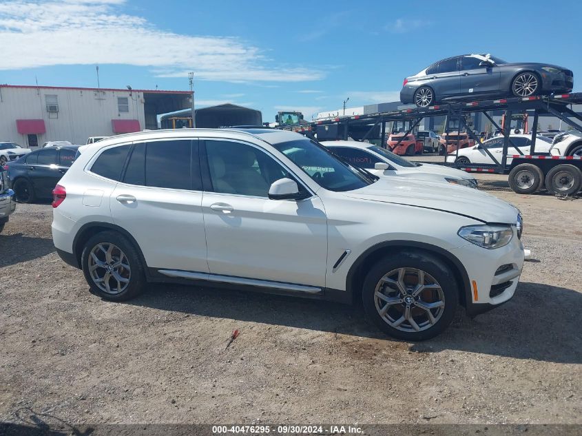 5UXTY5C08M9G33038 2021 BMW X3 xDrive30I