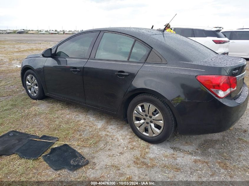 VIN 1G1PA5SH9E7392592 2014 Chevrolet Cruze, Ls Auto no.3