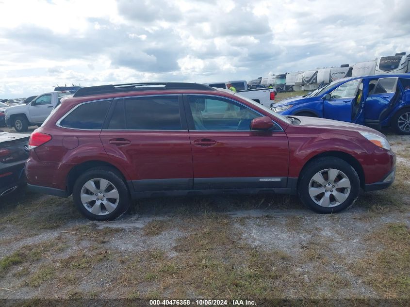 4S4BRCHC7B3362838 2011 Subaru Outback 2.5I Premium