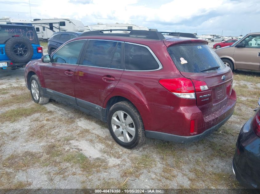 4S4BRCHC7B3362838 2011 Subaru Outback 2.5I Premium