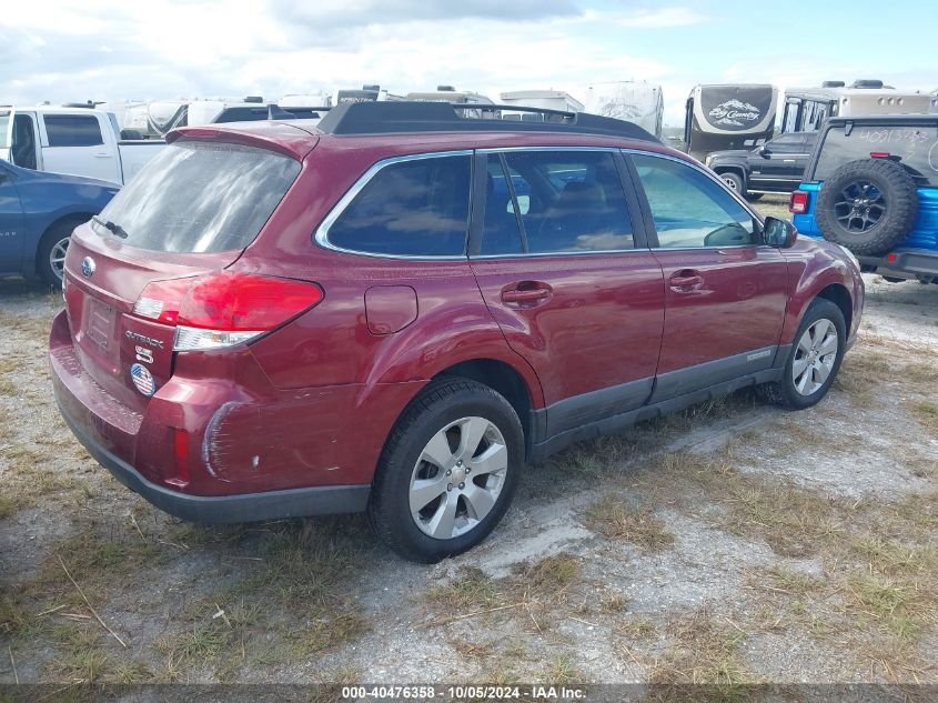 4S4BRCHC7B3362838 2011 Subaru Outback 2.5I Premium