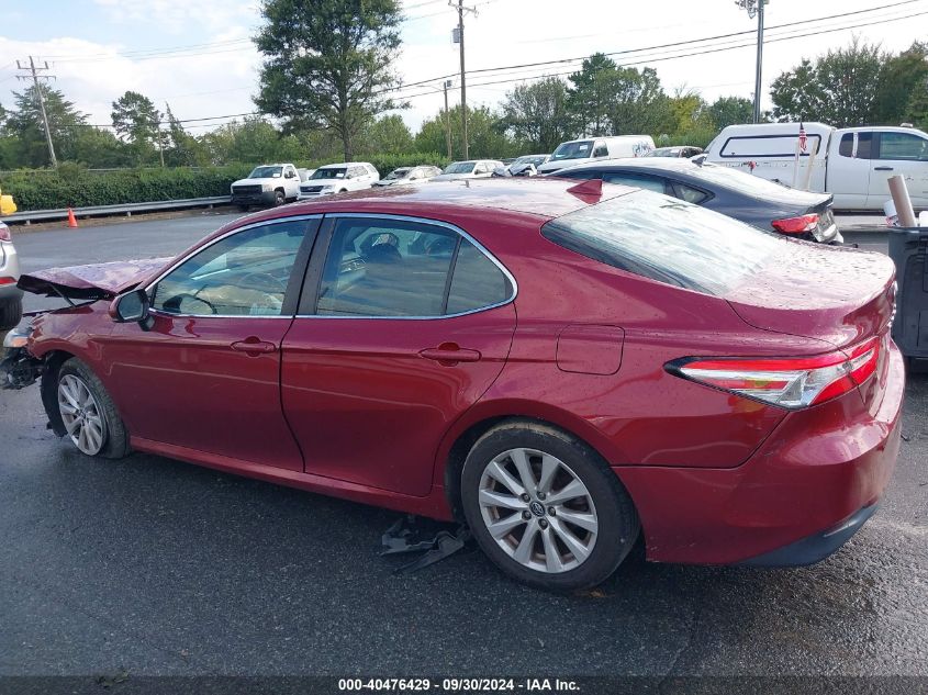 2019 Toyota Camry Le VIN: 4T1B11HK7KU712112 Lot: 40476429