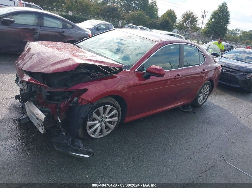 4T1B11HK7KU712112 2019 TOYOTA CAMRY - Image 2