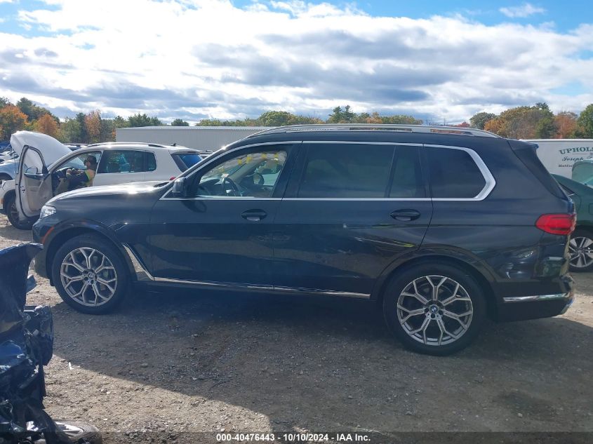 2020 BMW X7 xDrive40I VIN: 5UXCW2C07L9A01151 Lot: 40476443