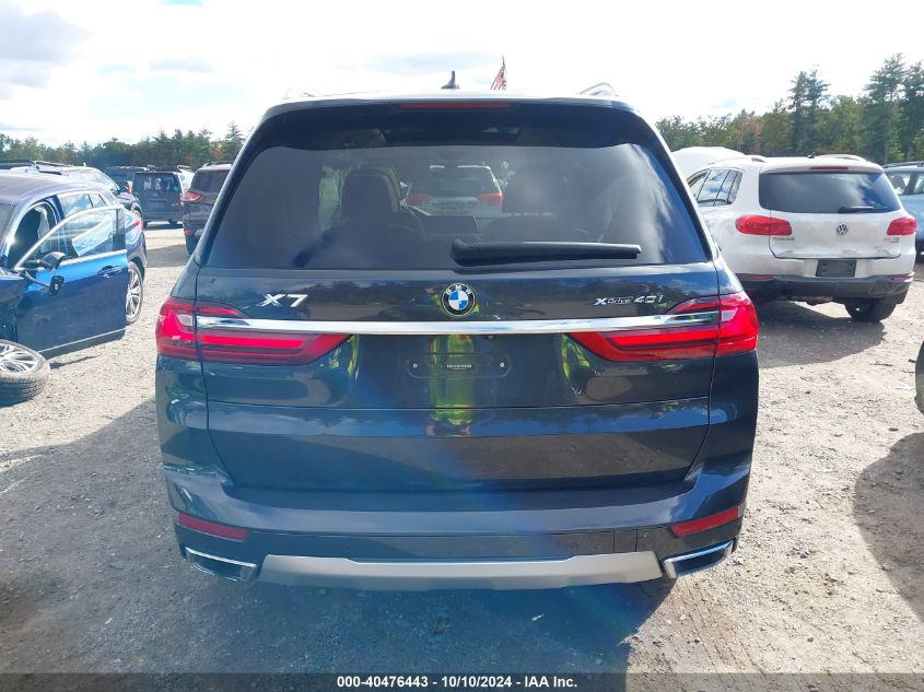 2020 BMW X7 xDrive40I VIN: 5UXCW2C07L9A01151 Lot: 40476443