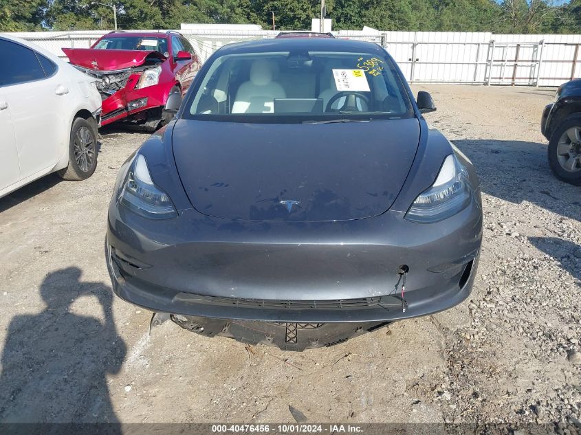 2022 Tesla Model 3 Long Range Dual Motor All-Wheel Drive VIN: 5YJ3E1EB6NF245389 Lot: 40476456