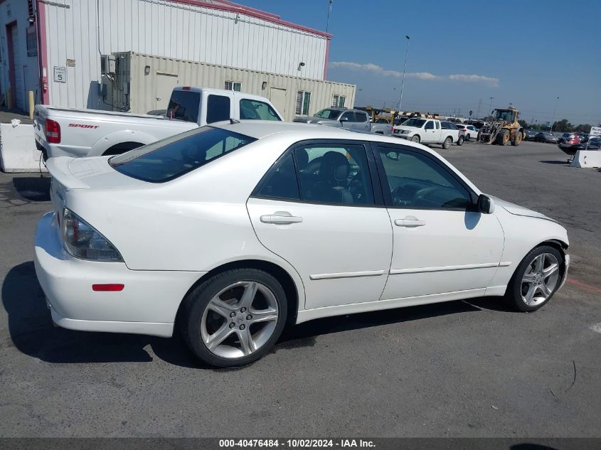 2004 Lexus Is 300 VIN: JTHBD192340083208 Lot: 40476484