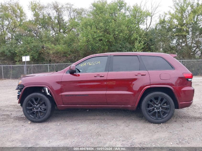 VIN 1C4RJFAG9JC184776 2018 JEEP GRAND CHEROKEE ALTITUDE 4X4