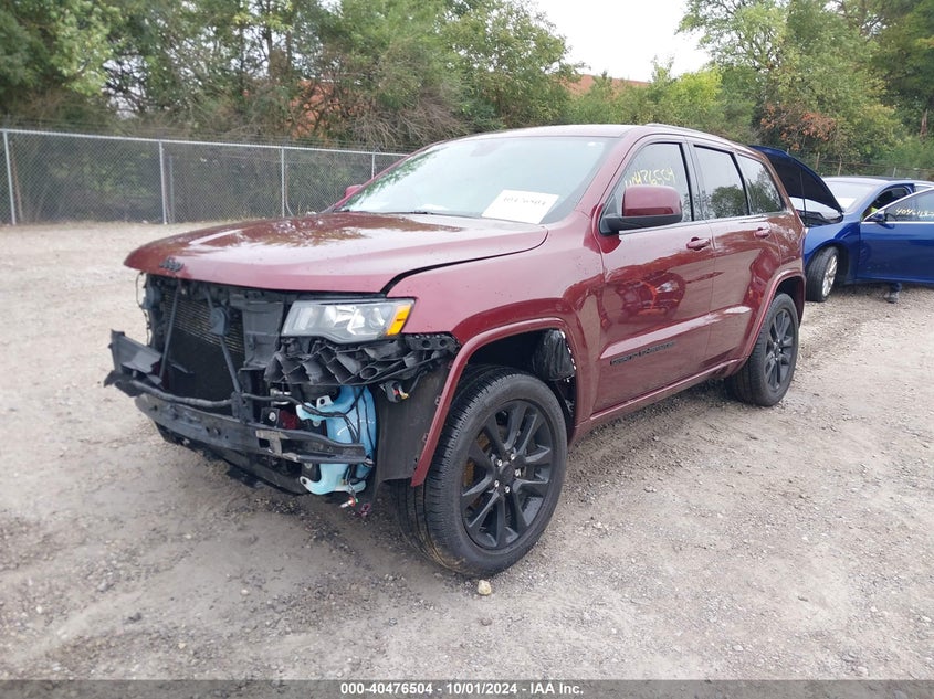 VIN 1C4RJFAG9JC184776 2018 JEEP GRAND CHEROKEE ALTITUDE 4X4